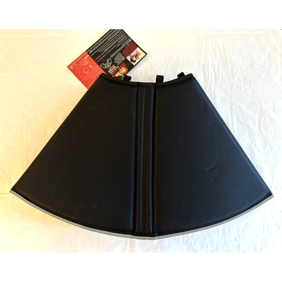 Comfy Cone E-Collar Soft Padded Dog Pet Recovery XL Extra Large 12" Black NEW - Picture 5 of 8